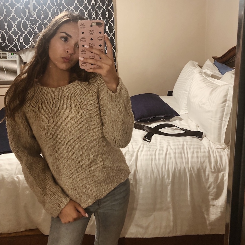 Chunky sweater